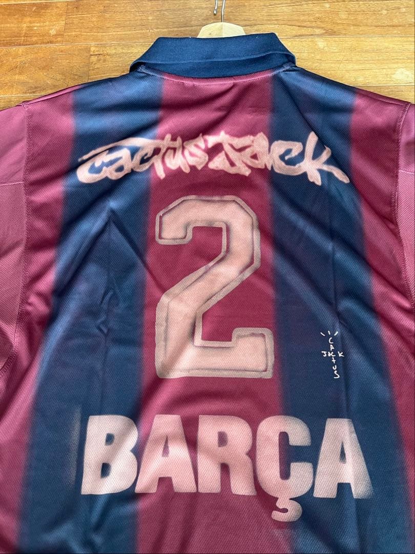 トラヴィススコット FC バルセロナ Skeleton Jersey