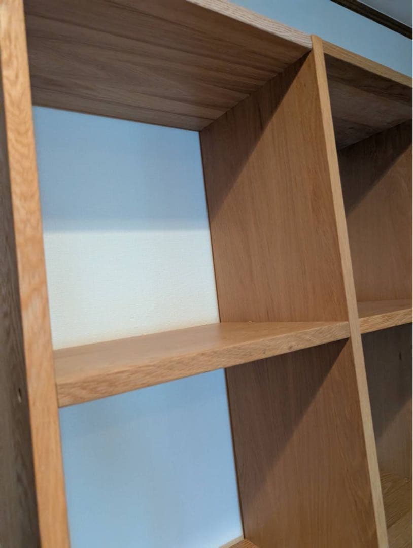 【送料込】無印良品 Muji スタッキングシェルフオーク材 木製棚家具