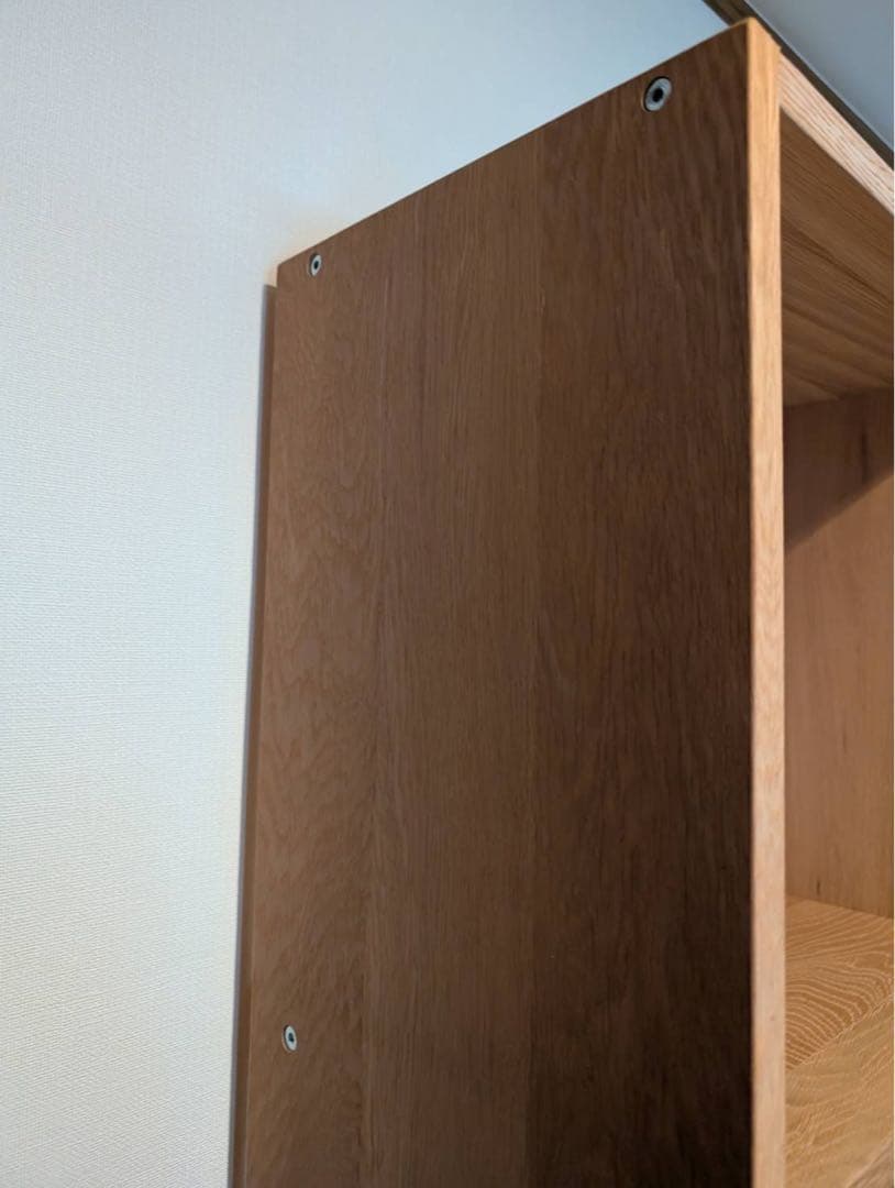 【送料込】無印良品 Muji スタッキングシェルフオーク材 木製棚家具