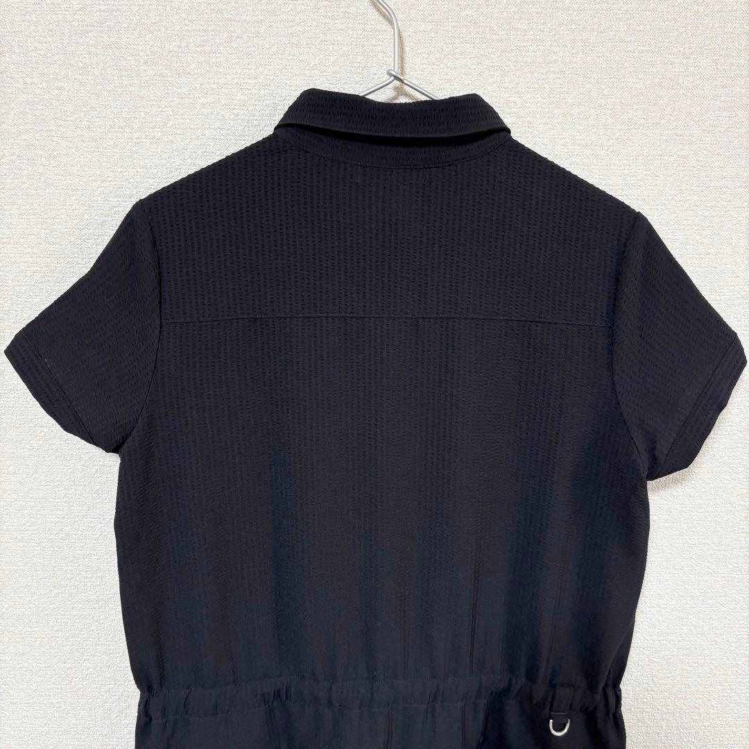 【未使用級】キャロウェイゴルフ 半袖ワンピース ブラックM