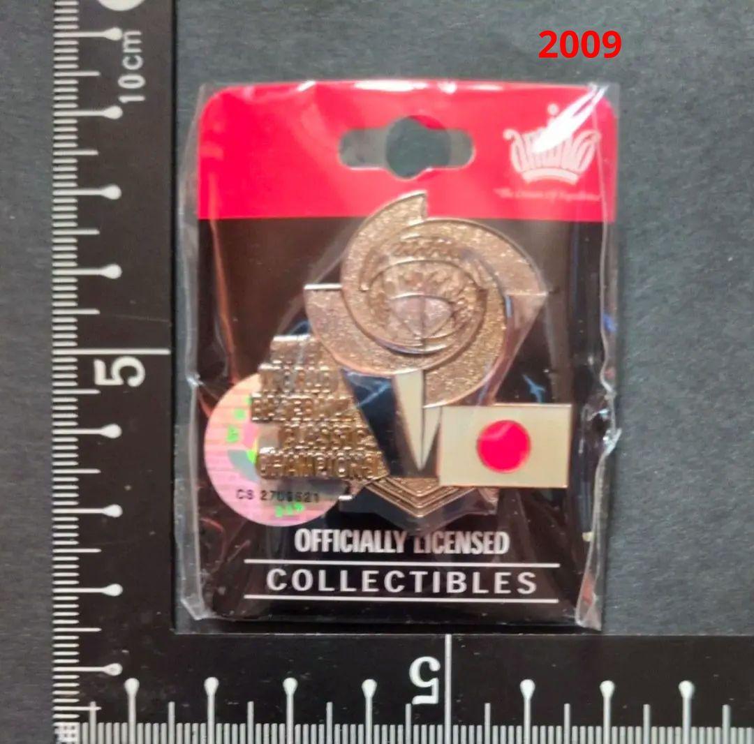 【オフィシャル品】2006/2009 WBC 優勝記念ピンバッジ　3個