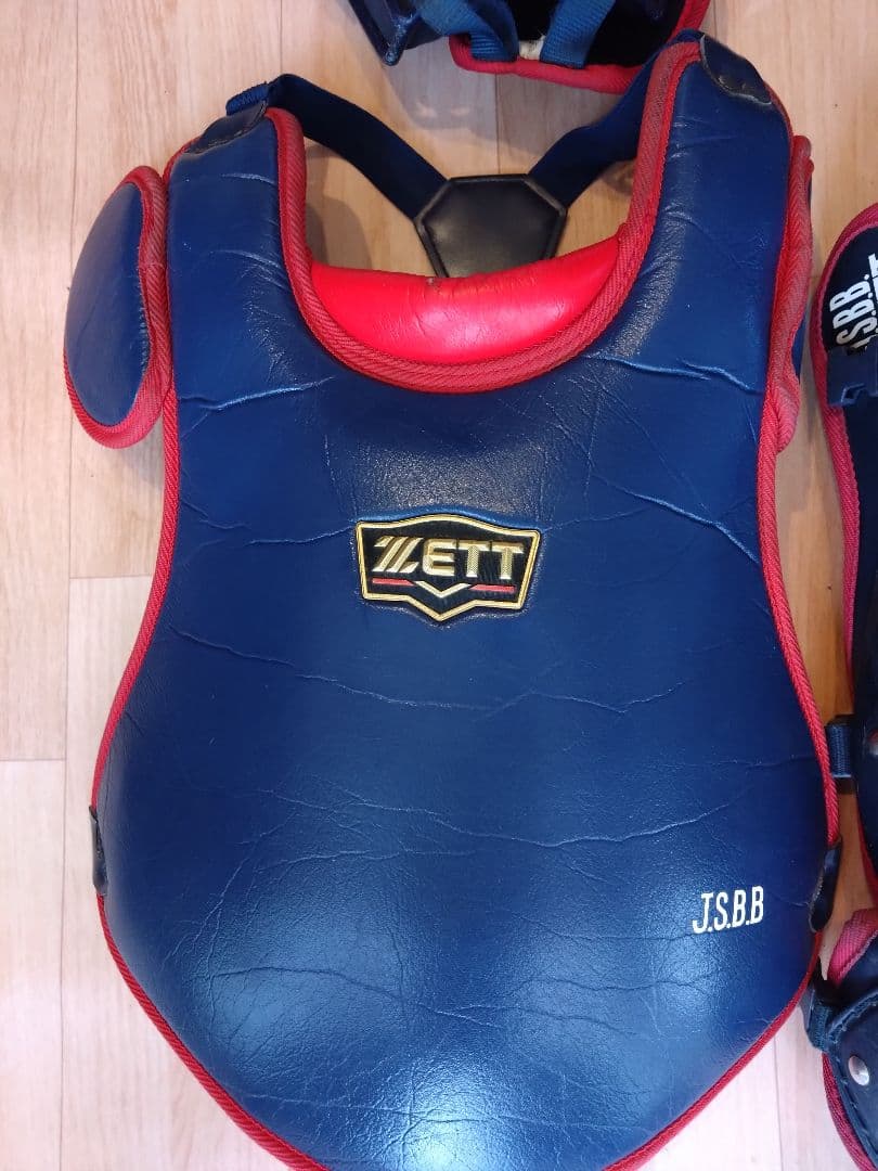 ZETT キャッチャー防具ジュニア　軟式小学生