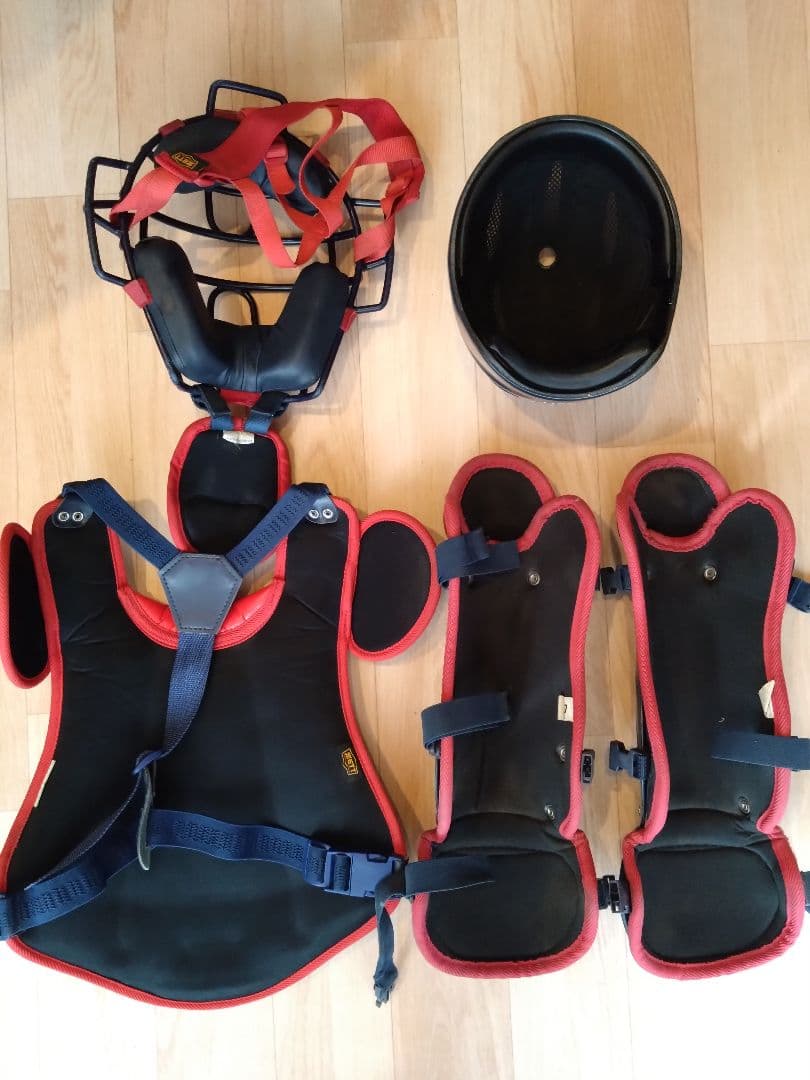ZETT キャッチャー防具ジュニア　軟式小学生