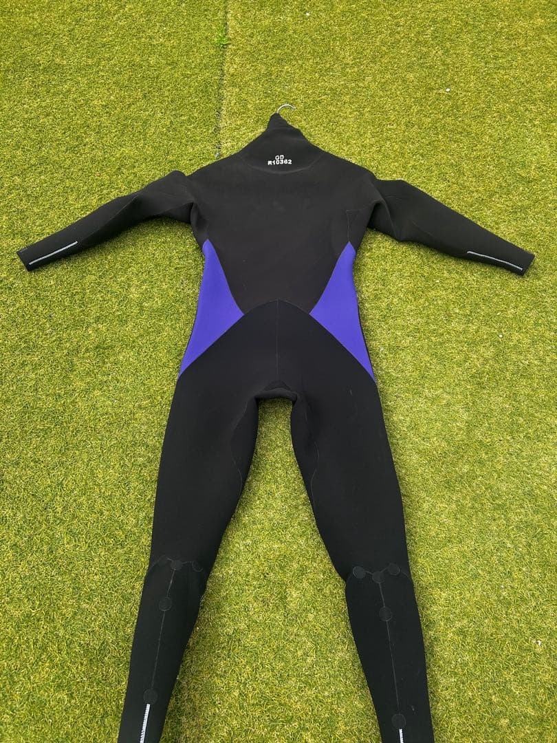 The rlmrubber ブラック フルスーツウェットスーツ