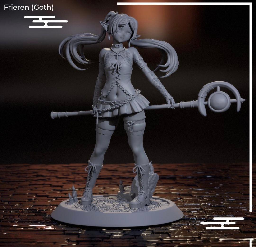 葬送のフリーレン　フリーレン　ゴス　ガレージキット　未塗装未組立　1/7