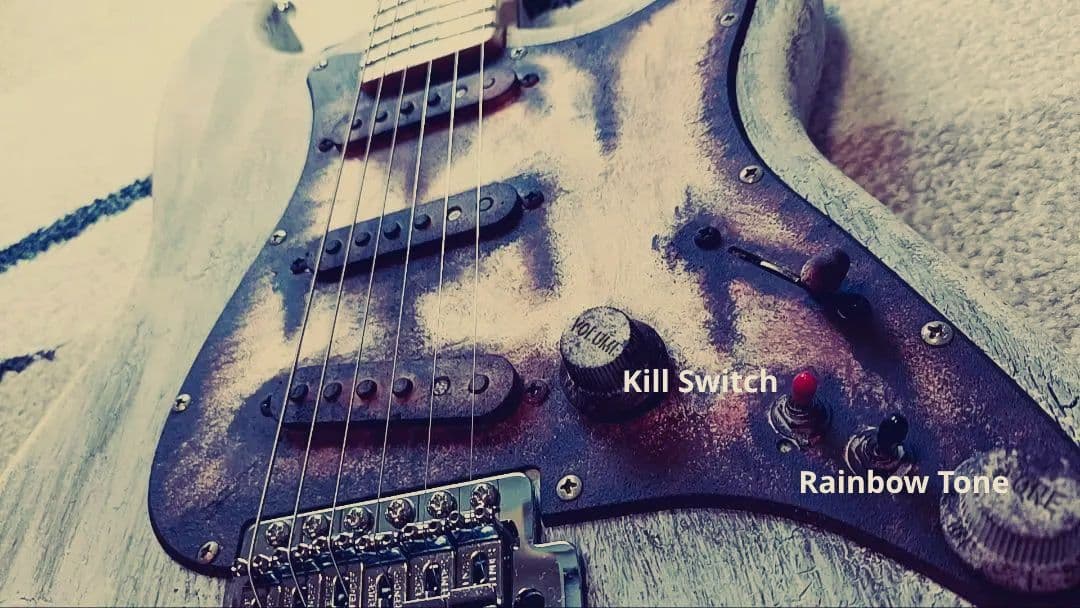 38Guitars ストラトキャスター ST DustGray レリック 錆加工
