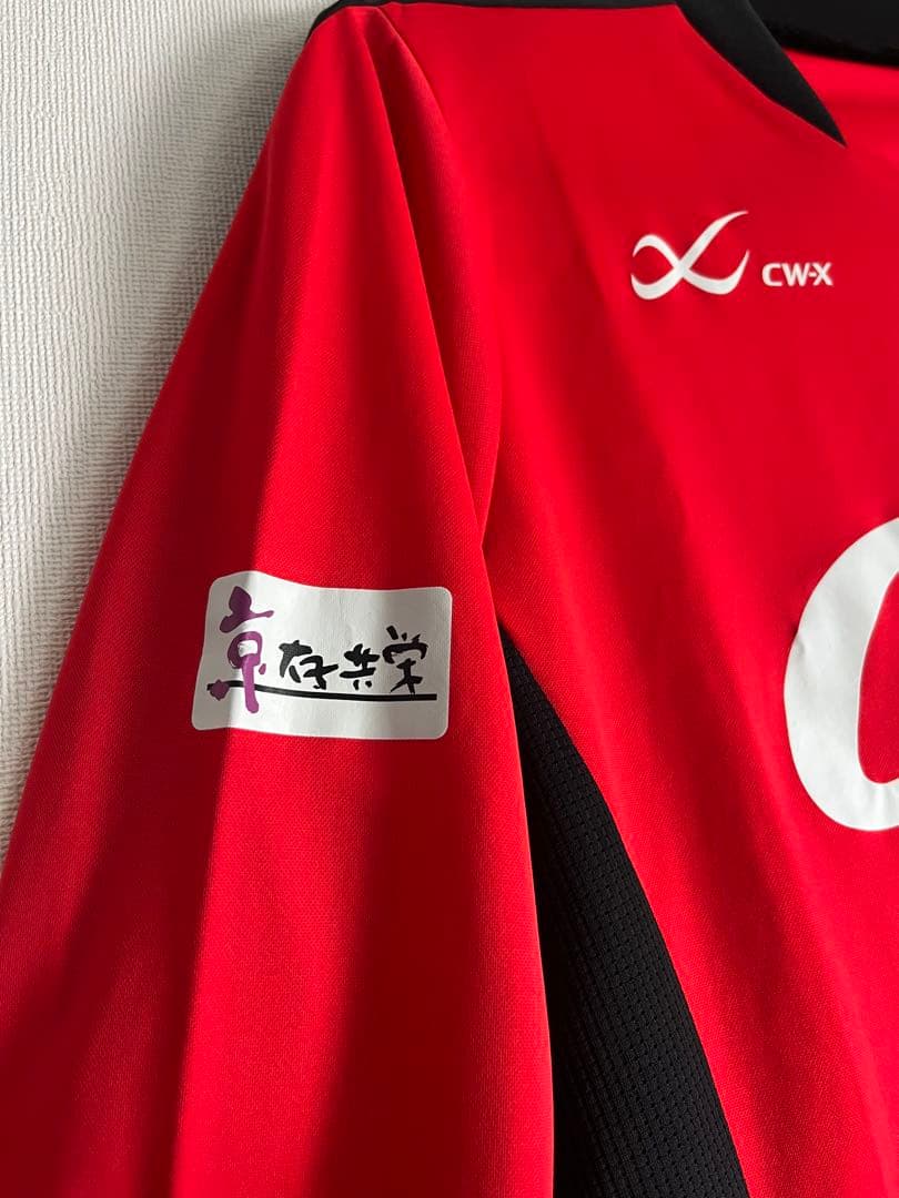 サッカー 京都サンガ　長袖　支給品　練習着　トレーニングウェア　プラシャツ