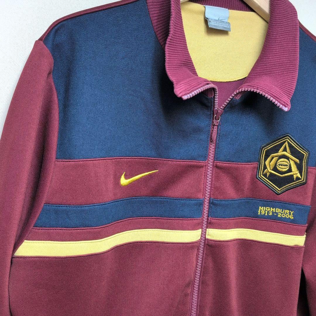 ヴィンテージ　アーセナル　Nike HIGHBURY ジャケット Lサイズ相当