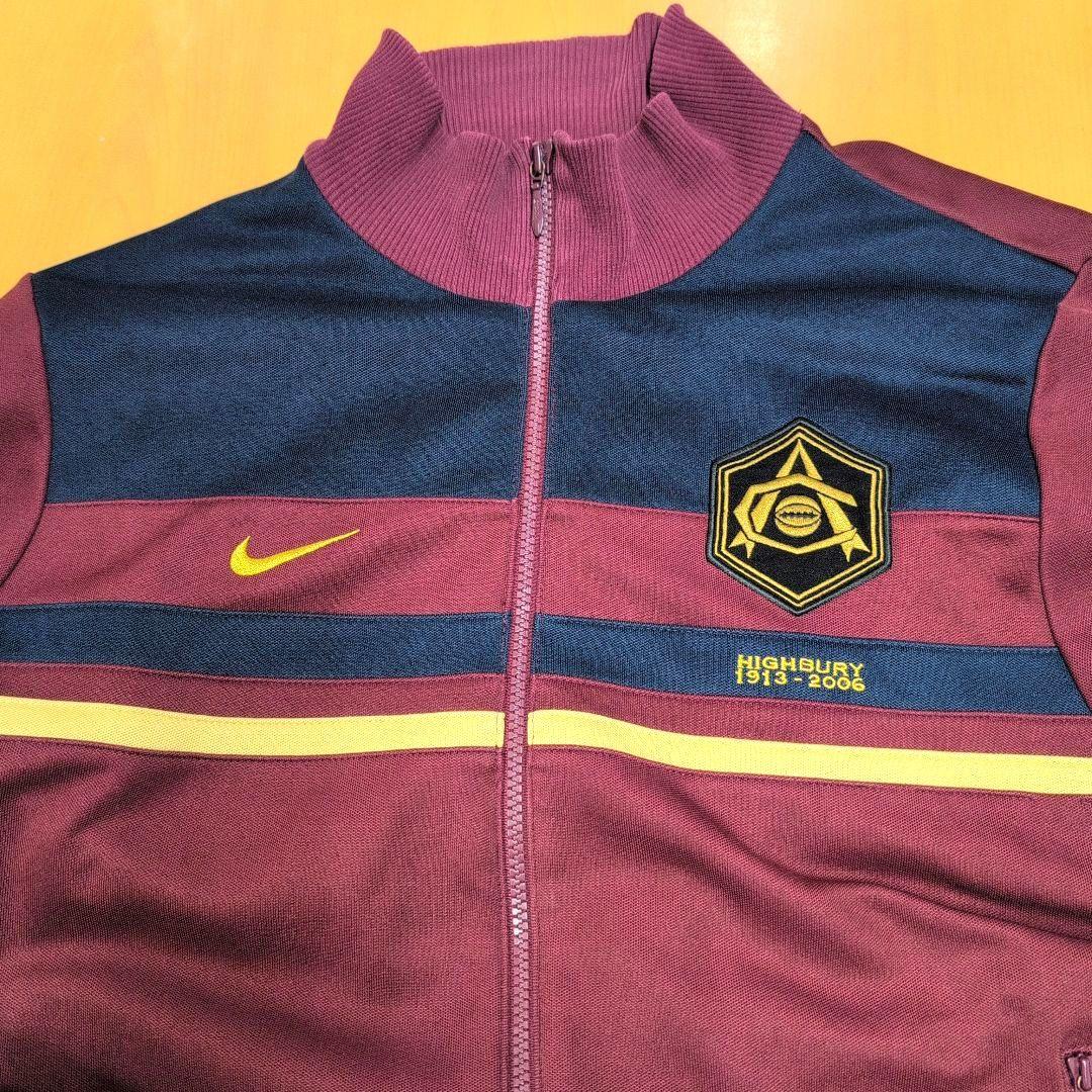 ヴィンテージ　アーセナル　Nike HIGHBURY ジャケット Lサイズ相当