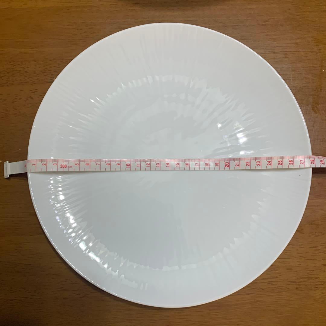 丸型白皿 27cm (12枚セット)