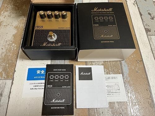 ギター Marshall 1959 Overdrive Pedal SUPER LEAD