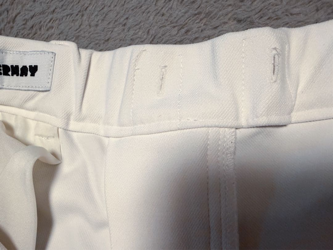 DECEMBERMAY MEN'S ストレッチテーパードパンツ