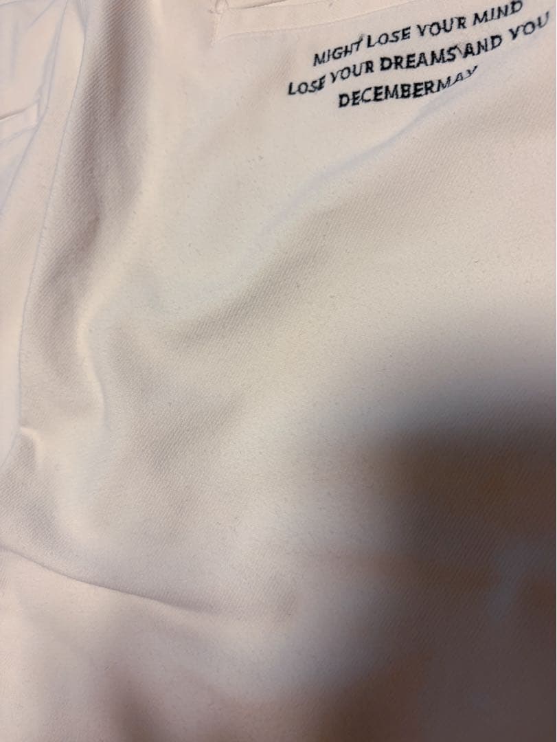 DECEMBERMAY MEN'S ストレッチテーパードパンツ