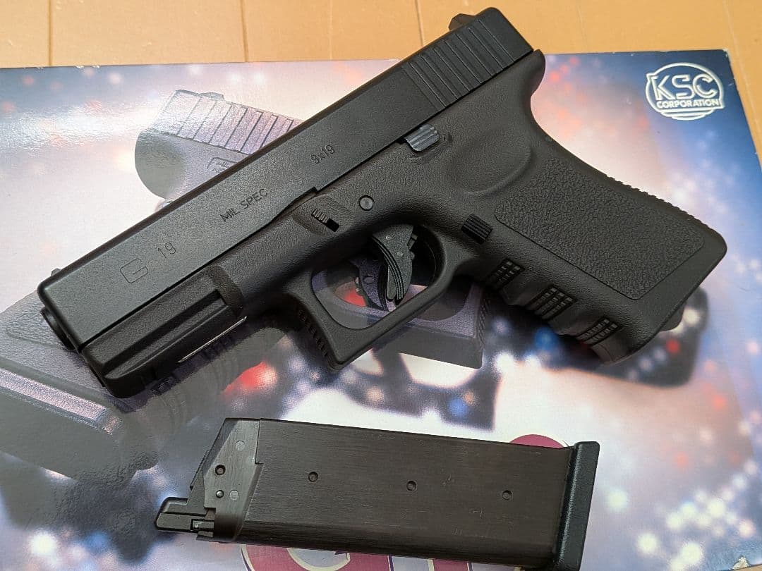 KSC GLOCK19 グロック　G19 ガスガン