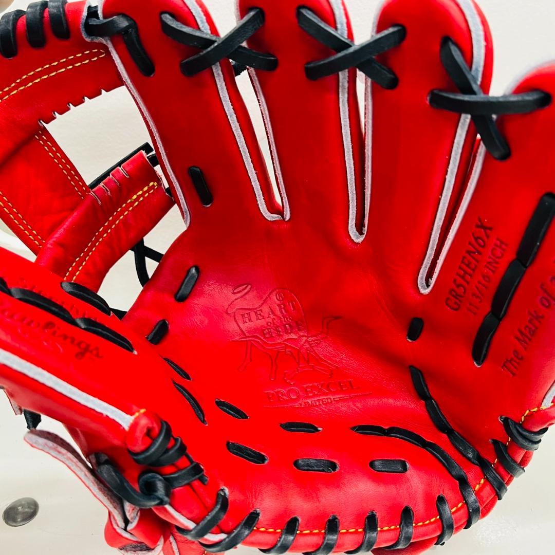 値下げ　特別価格　ローリングス　GR5HEN6X　軟式用　内野手用　型付け済み