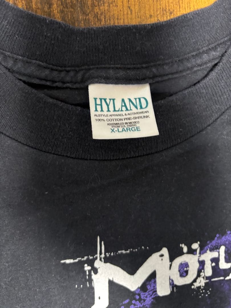 XL 90s モトリークルー Find Myself ヴィンテージTシャツ 黒
