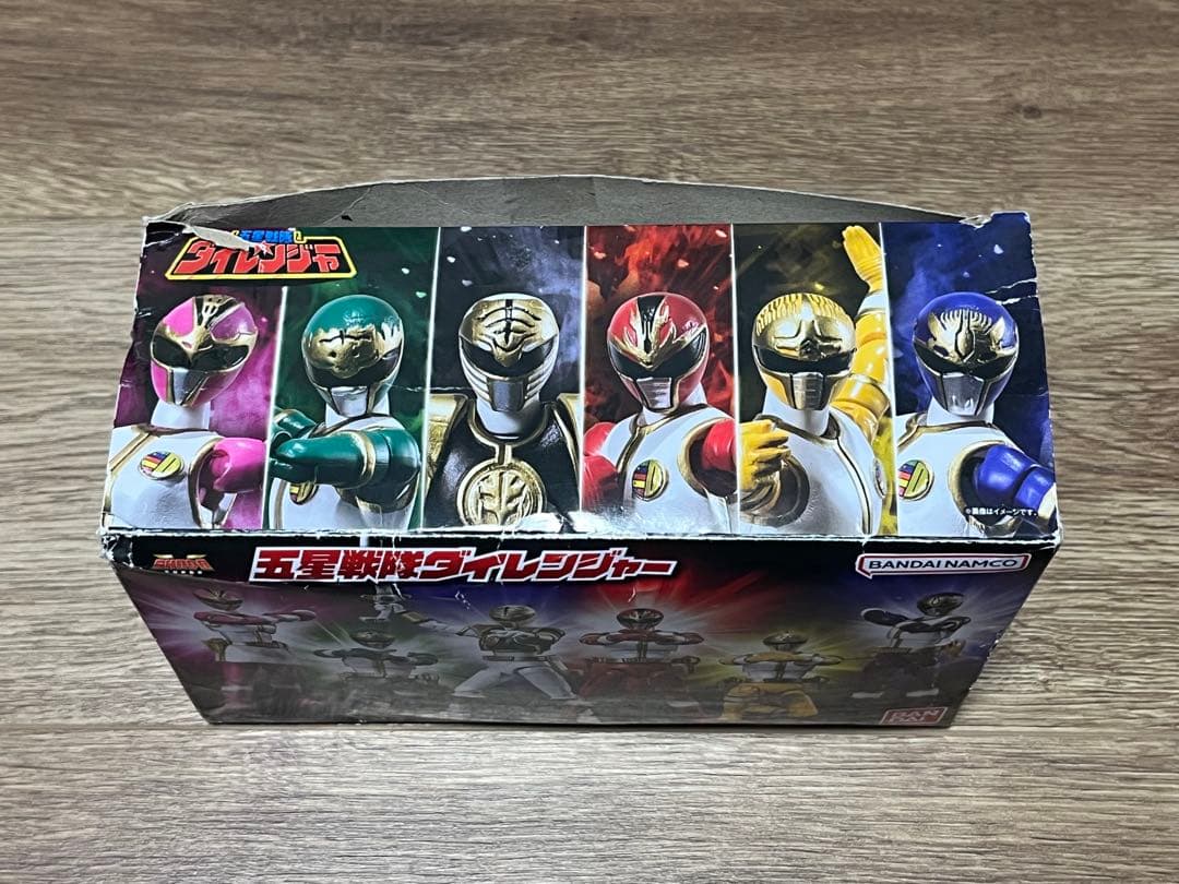 SHODO SUPER 五星戦隊ダイレンジャー フィギュア