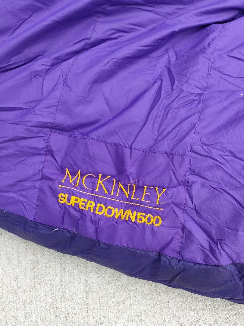 最終! マッキンリー スーパーダウン500 PERTEX シリオ 寝袋 シュラフ