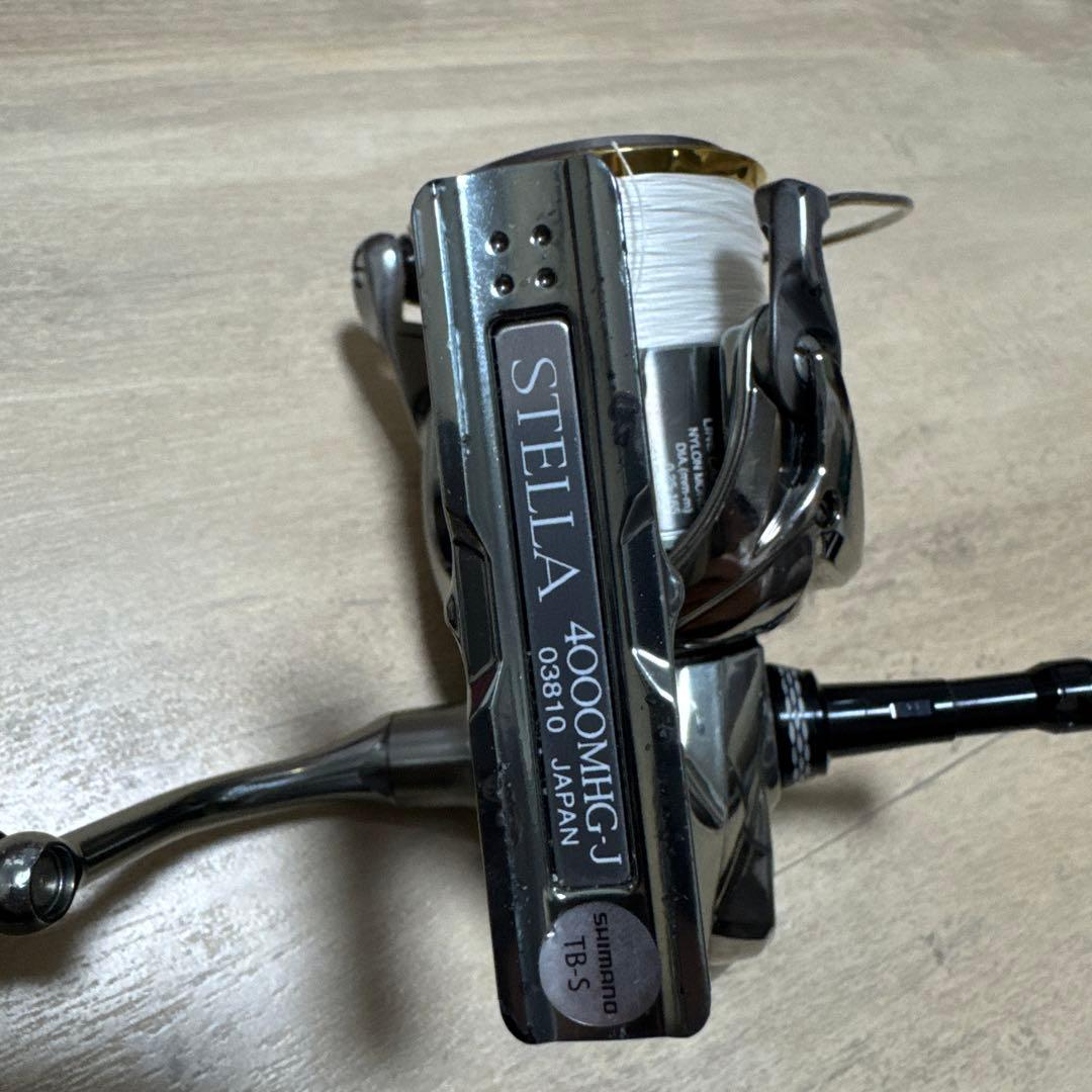 め太郎 SHIMANO 18 STELLA 4000MHG ゴメクサスノブ