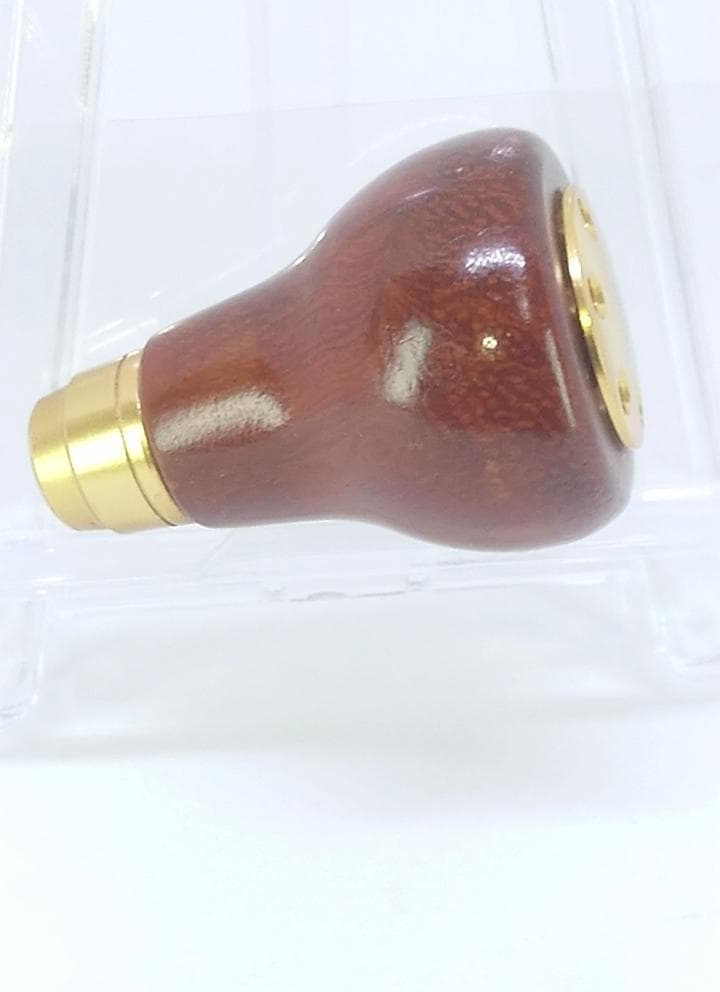 美品　シマノ　夢屋　花梨　ラウンド型ノブ