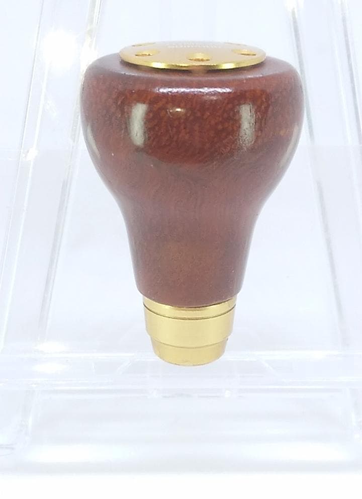 美品　シマノ　夢屋　花梨　ラウンド型ノブ