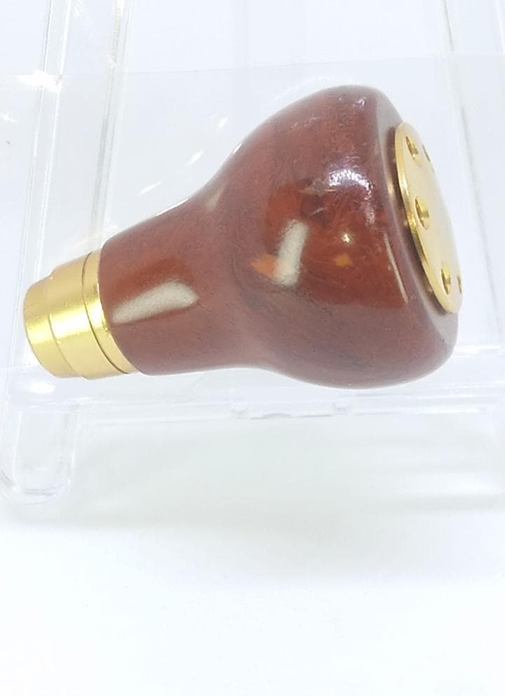 美品　シマノ　夢屋　花梨　ラウンド型ノブ