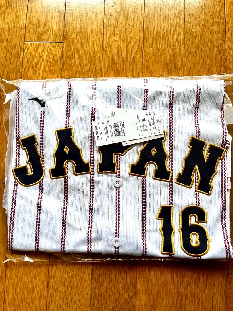 レプリカユニフォーム（ホーム）／大谷翔平2026 WBCモデルLサイズ 2枚