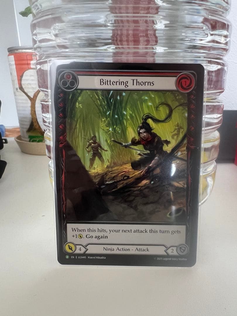 FaB Bittering Thorns RF Top8 プロモ 3枚