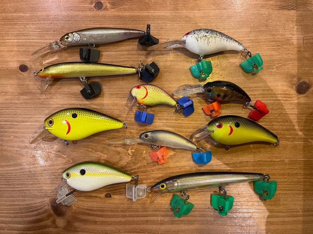 バス釣り引退セット　ハードルアー62個セット