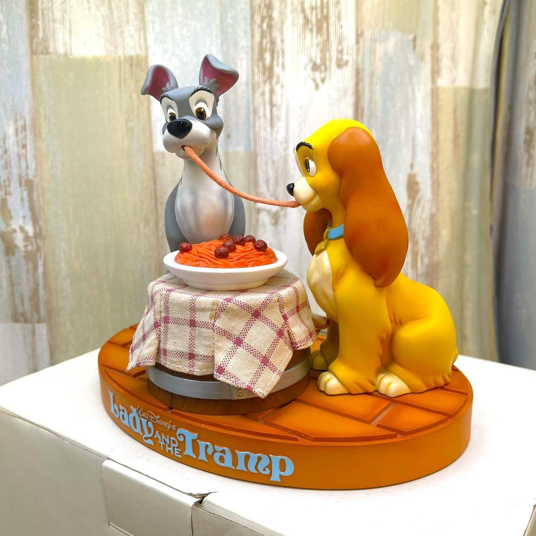 世界100点限定★わんわん物語 トランプ レディ スタチュー フィギュア