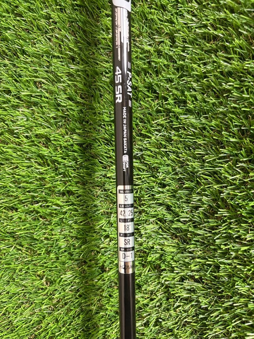 新品未使用！高級ホンマLB818 5番FWフェアウェイウッドウッドフレックスSR