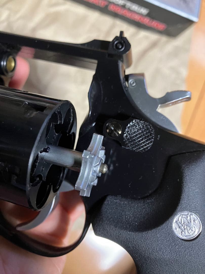 コクサイ S&W M19 2.5インチ ガスリボルバー　ガスガン
