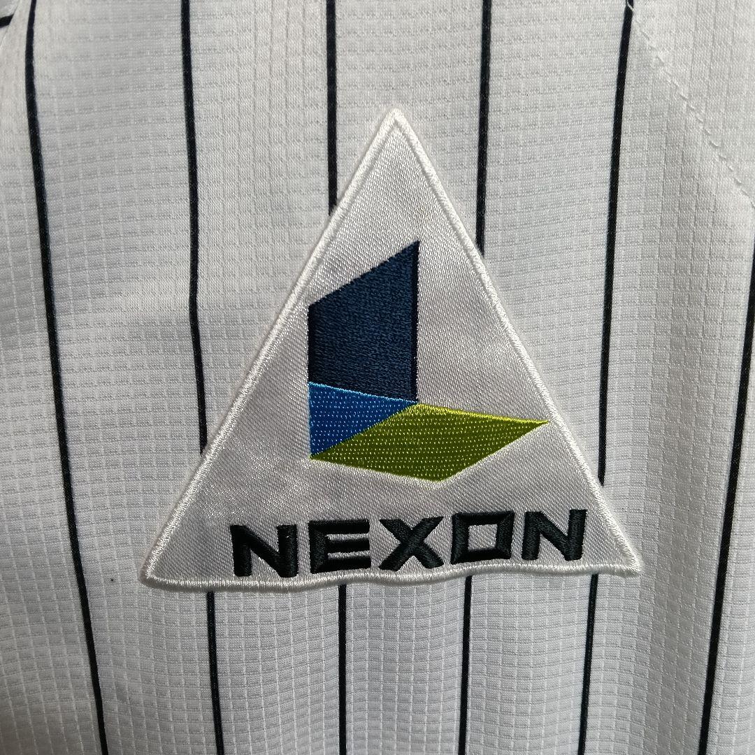 【極美品・希少】デサント製 千葉ロッテ チェン選手 ハイクオリティユニフォーム／