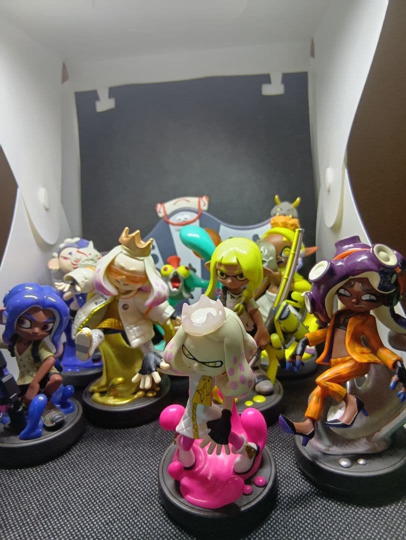 スプラトゥーンキャラクター フィギュア 9体セット