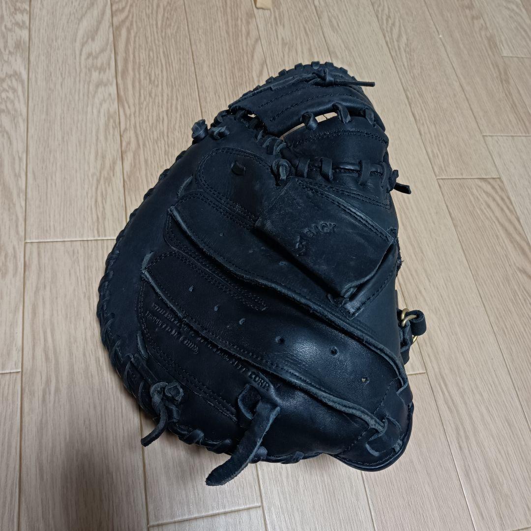 ZETT　キャッチャーミット　軟式　BRC39112　ブラック　右利き