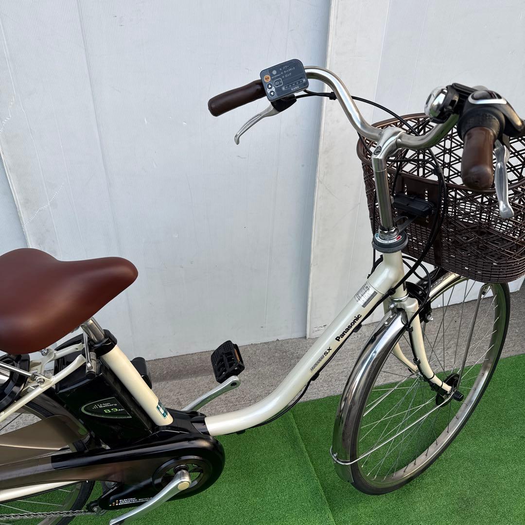 panasonic パナソニック電動アシスト自転車26インチ アイボリー