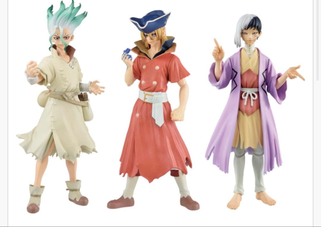 Dr.STONE フィギュア 3体セット
