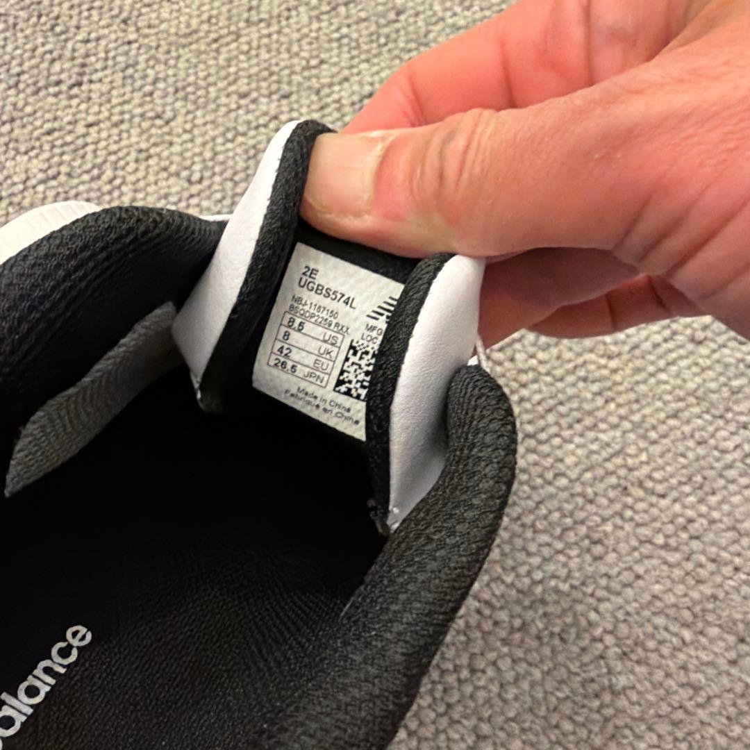 新品 ニューバランス ゴルフ UGBS574v3 BOA 26.5 ブラック