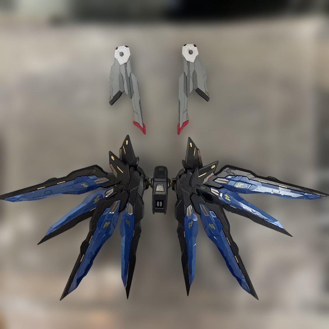 し*あ様 メタルビルド ストライクフリーダムガンダム+光の翼セット　開封品