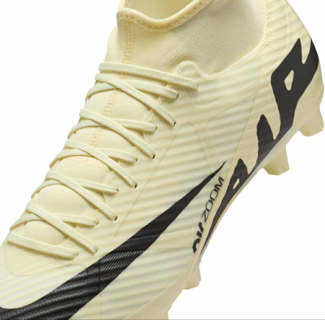 Nike サッカースパイク クリーム×ブラック 24.0cm《新品》