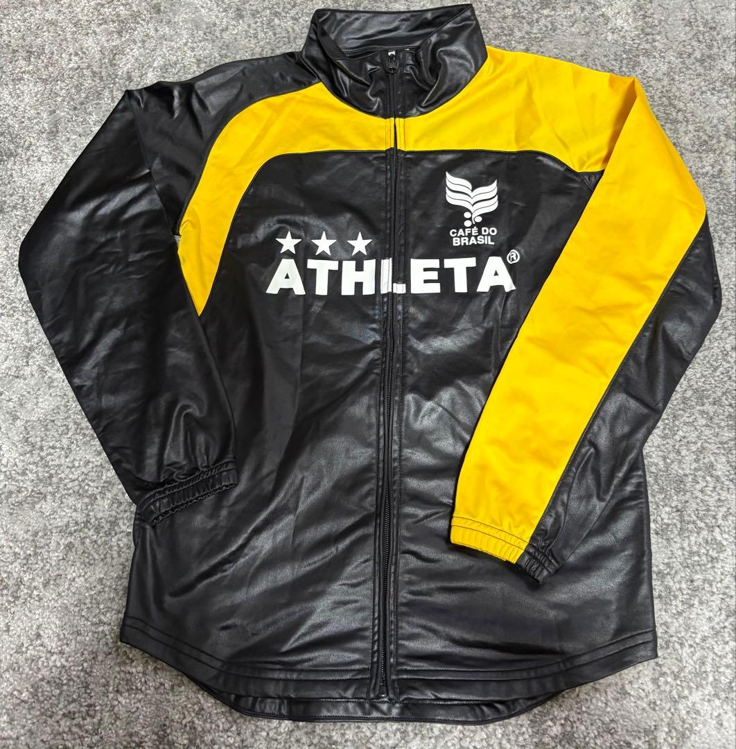 [ばっこ] ATHLETA ジャージ 黒/黄 上下セット