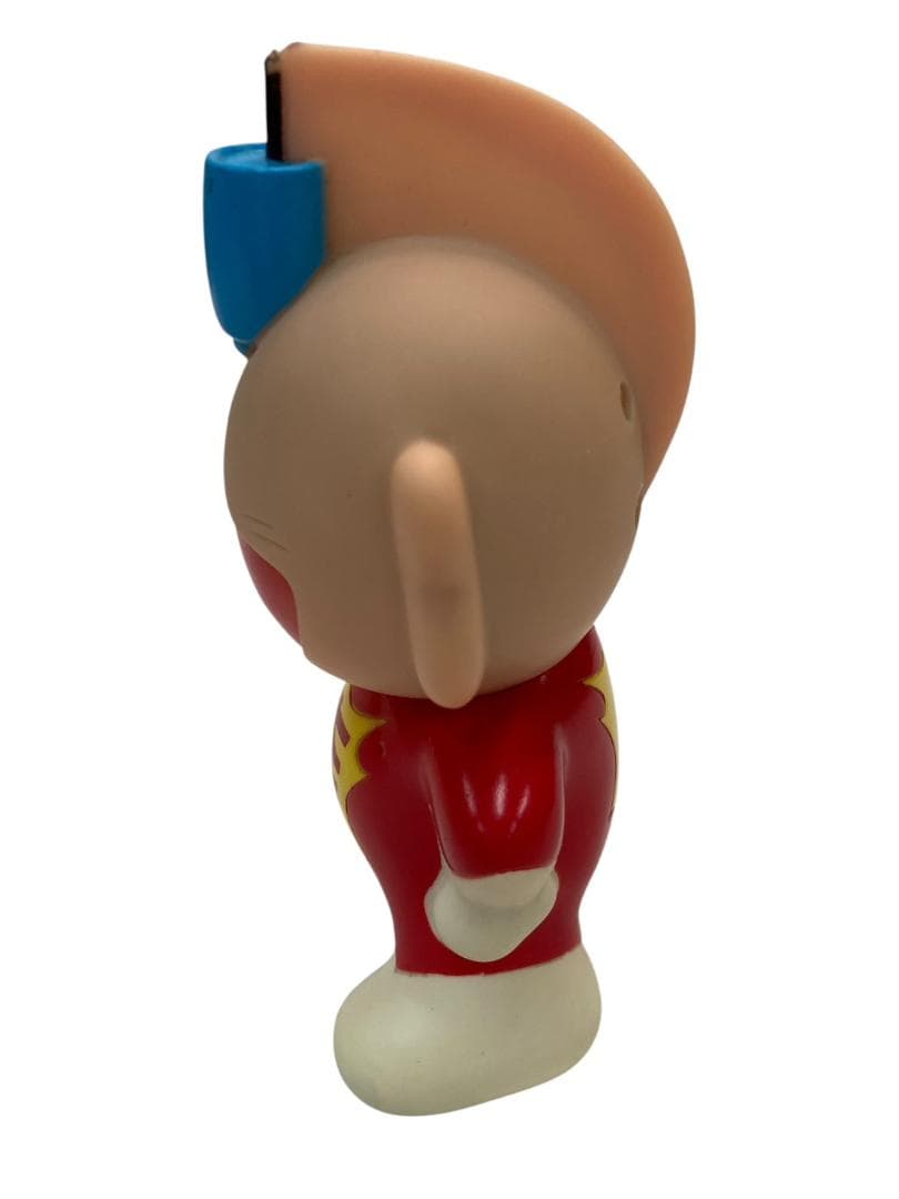 ★良品★ バンダイ おしゃべりラッキーマン ソフビ 1994 レトロ 12cm
