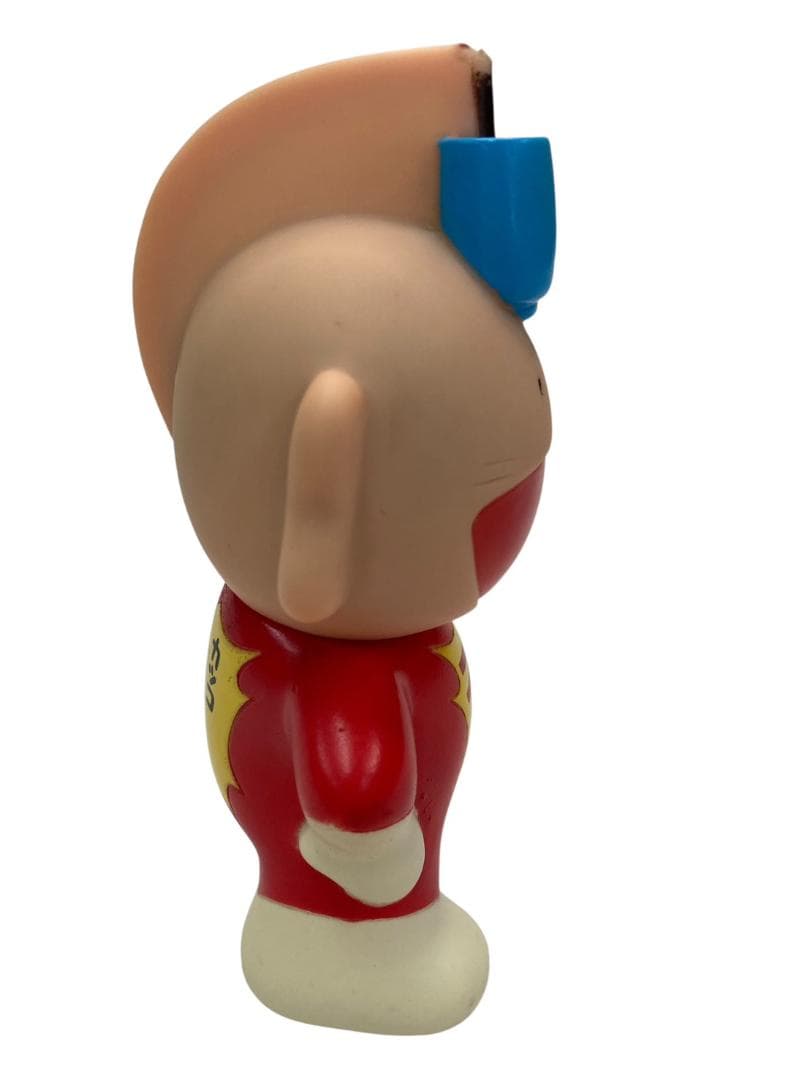 ★良品★ バンダイ おしゃべりラッキーマン ソフビ 1994 レトロ 12cm