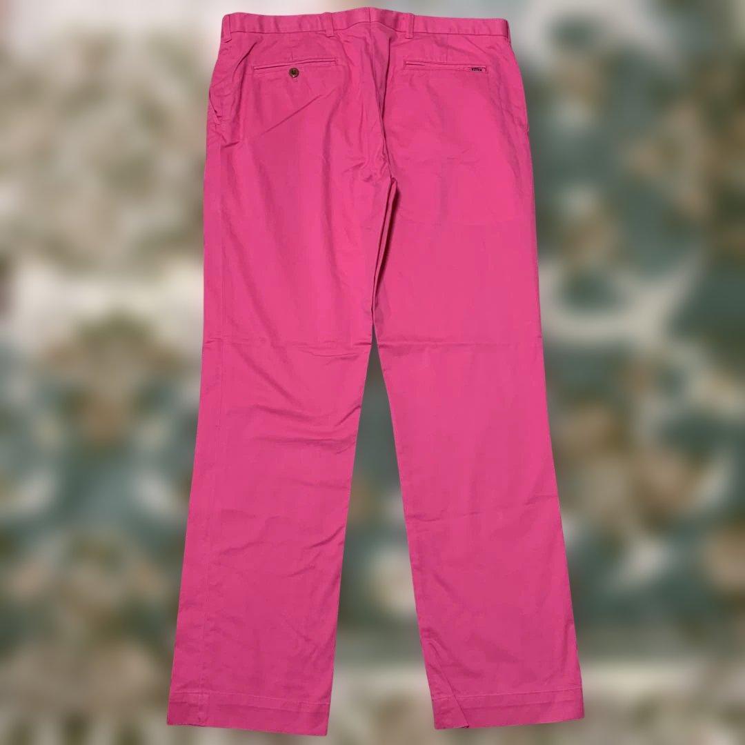 POLO GOLF ピンク メンズゴルフパンツ（34/32）