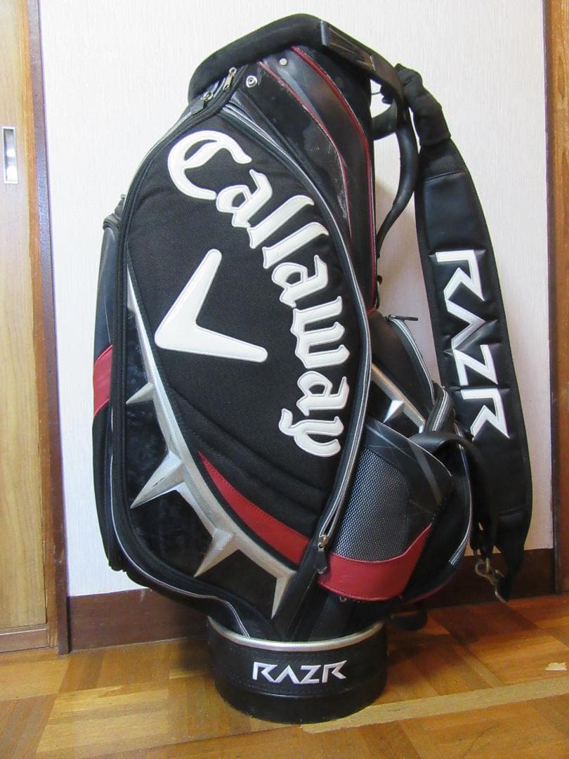 ★キャロウェイ★Callaway V★RAZA★3点式ゴルフバック★.黒★
