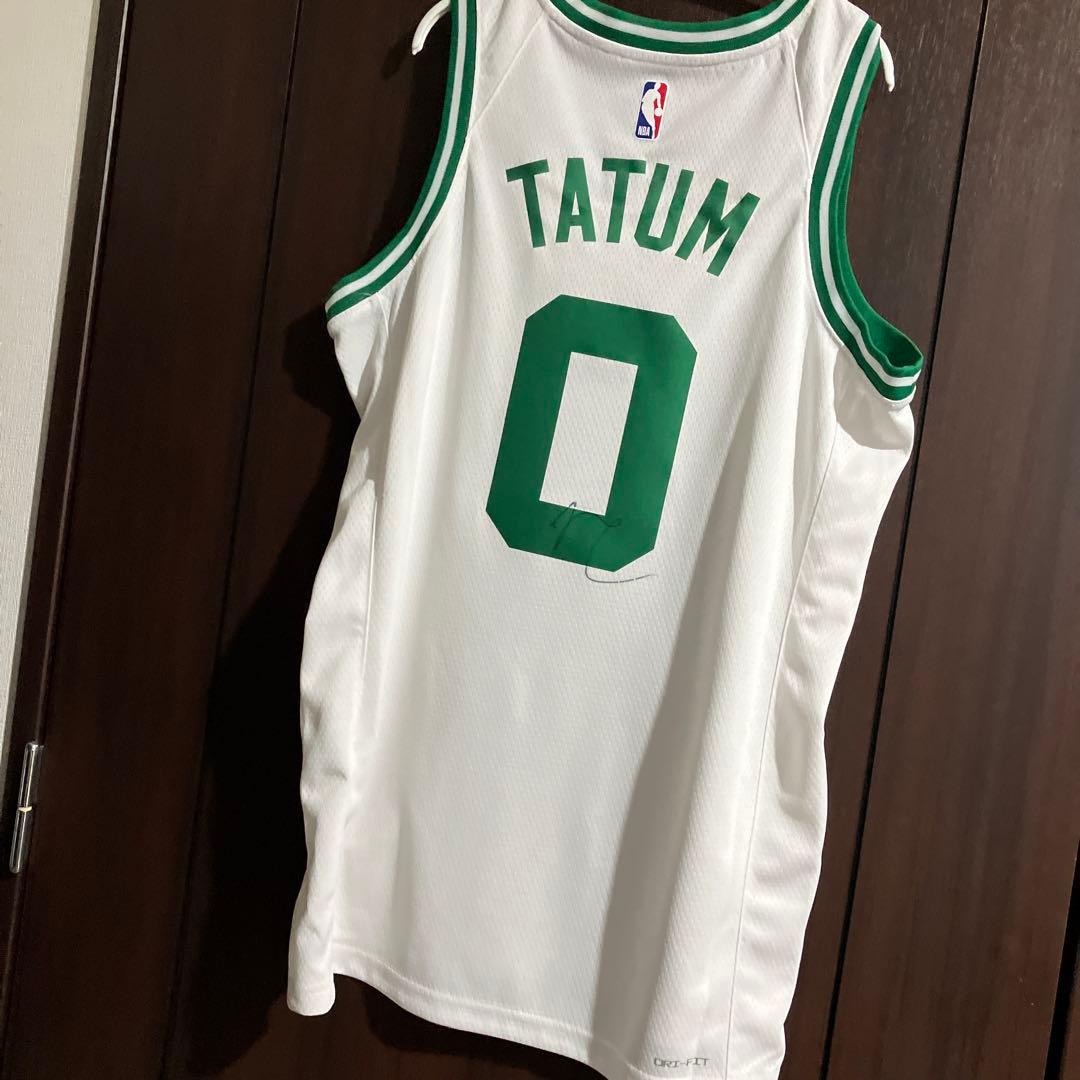 CELTICSテイタム ジャージー　M サイン付き Jason Tatum