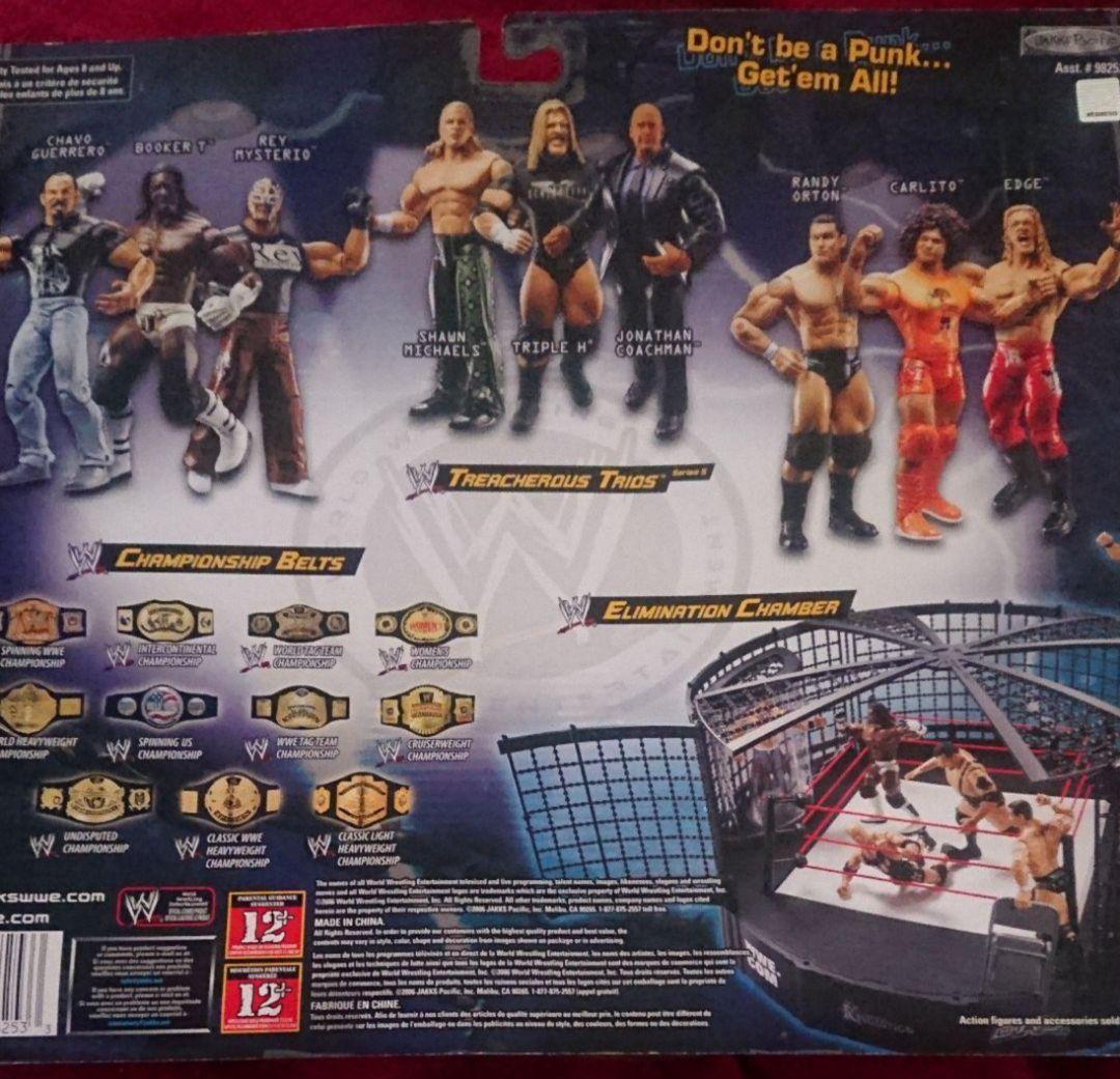 WWE HBK&HHH&COACHMAN フィギュア