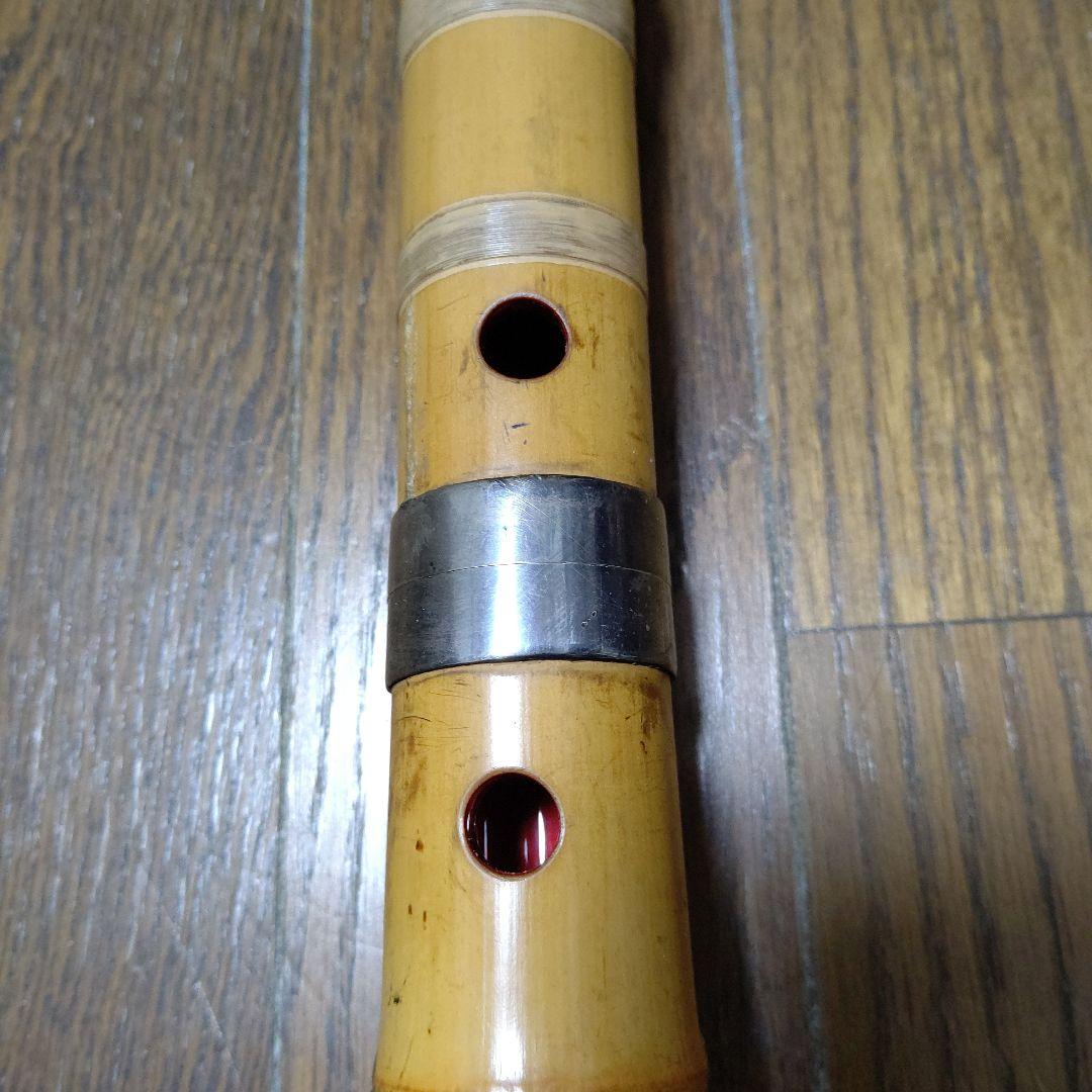 竹仙在銘尺八一尺八寸管　検　和楽器　尺八　虚無僧　都山流