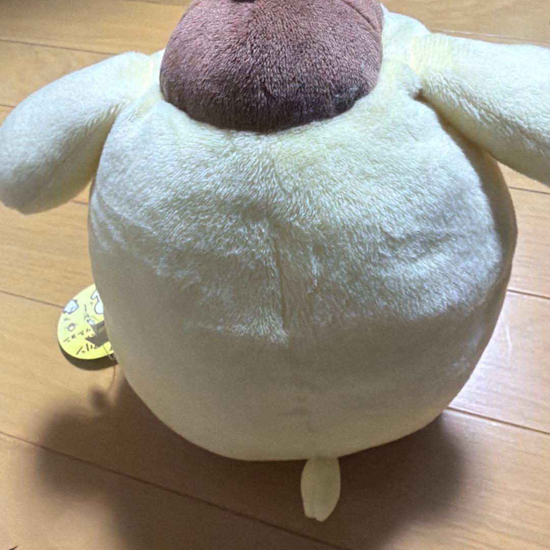 ポムポムプリン♡ほっぺぎゅ〜　ぬいぐるみ