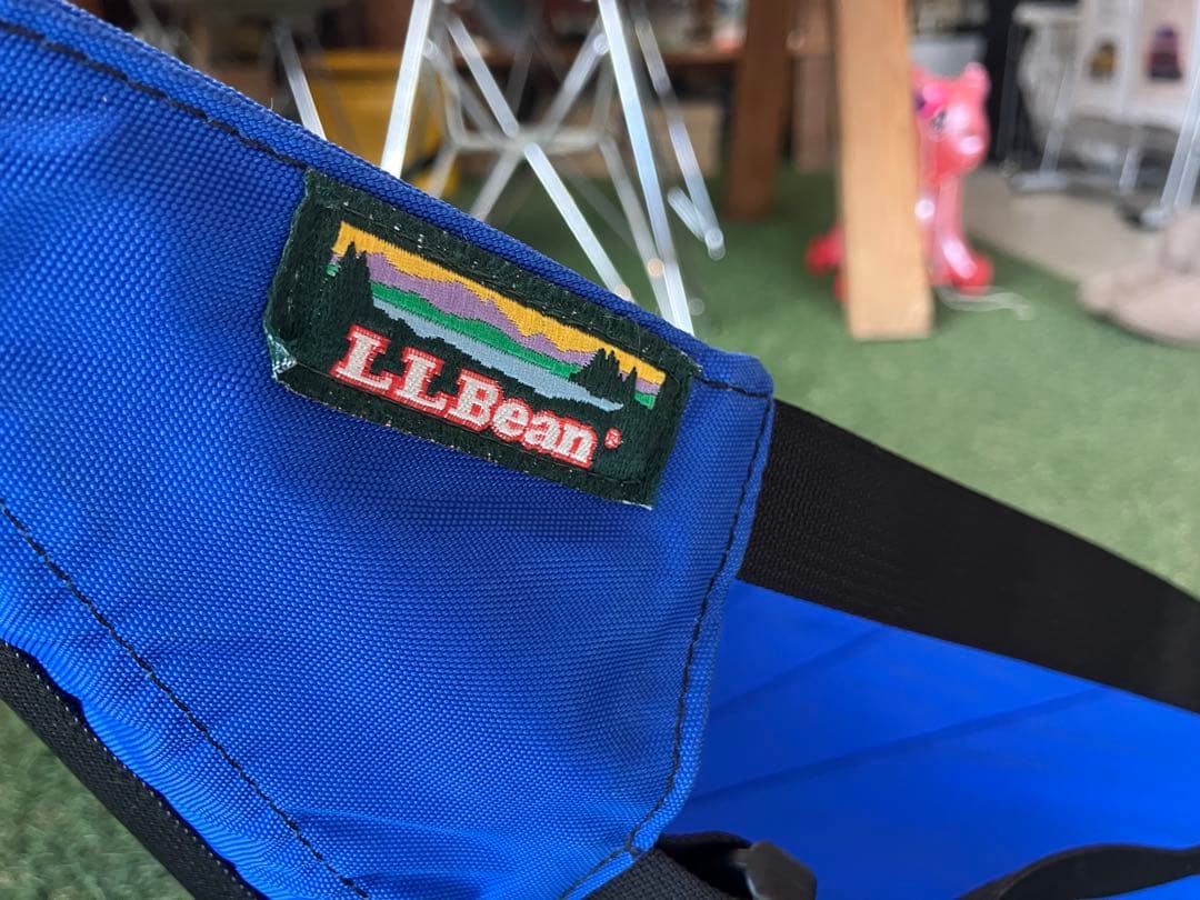 LLBEAN エルエルビーン トレイルチェア 折りたたみ座椅子 カタディンロゴ